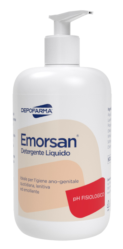 EMORSAN DETERGENTE LIQUIDO IGIENE ANO-GENITALE PH FISIOLOGICO 500 ML - Farmacia Dott. Pasquale Russo
