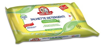 SANO E BELLO SALVIETTE DETERGENTI CITRONELLA 50 PEZZI - Farmacia Dott. Pasquale Russo