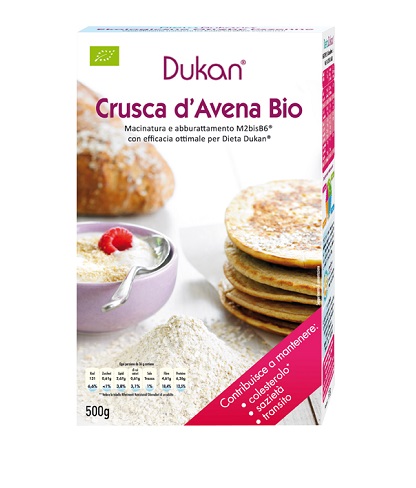 DUKAN CRUSCA AVENA BIO 500 G - Farmacia Dott. Pasquale Russo