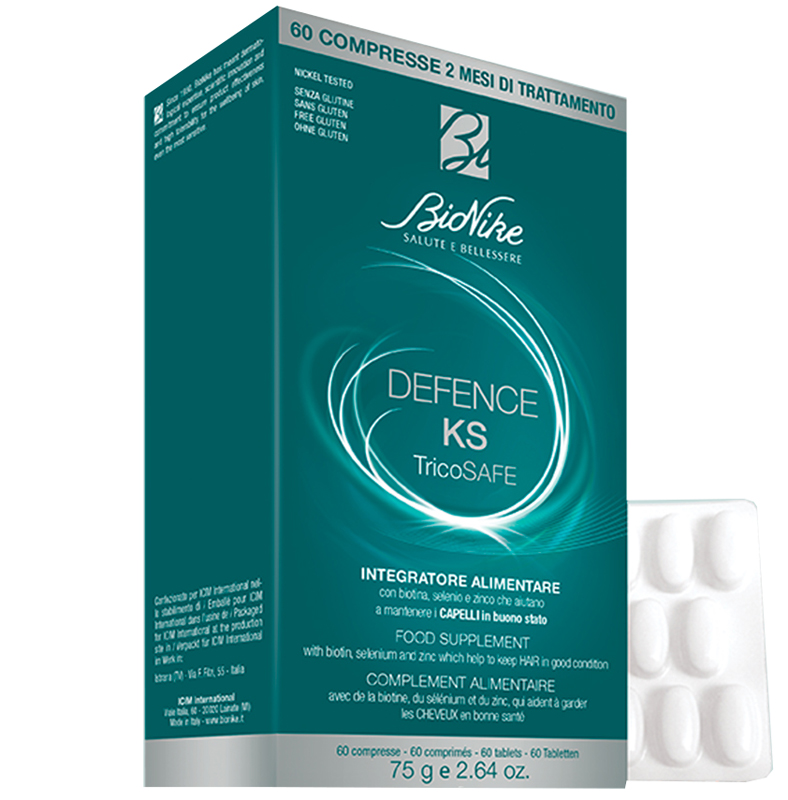 DEFENCE KS TRICOSAFE 36 COMPRESSE - Farmacia Dott. Pasquale Russo