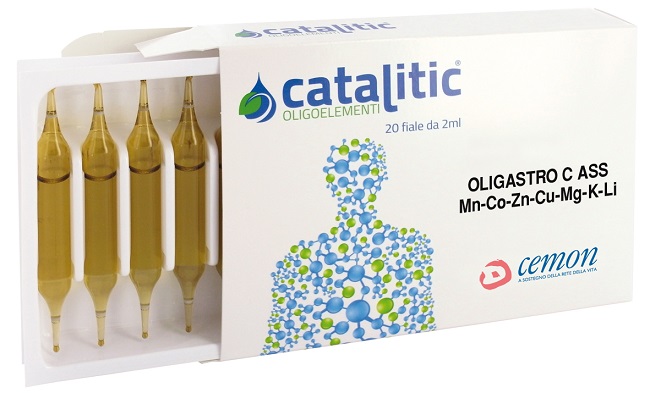 CATALITIC OLIGOELEMENTI OLIGATRO MN-CO-ZN-CU-MG-K-LI 20 AMPOLLE - Farmacia Dott. Pasquale Russo