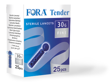 LANCETTE PUNGIDITO FORA TENDER 30 GAUGE 25 PEZZI - Farmacia Dott. Pasquale Russo