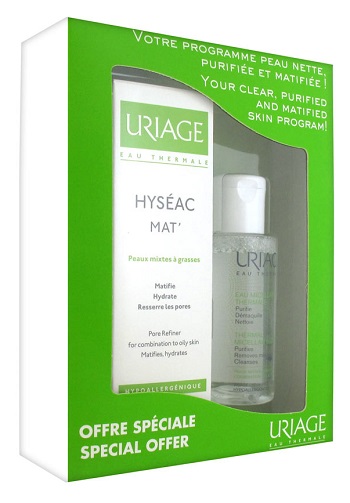 HYSEAC COFFRET CONTIENE MAT 40 ML + ACQUA MICELLARE TERMALE PMG 50 ML - Farmacia Dott. Pasquale Russo
