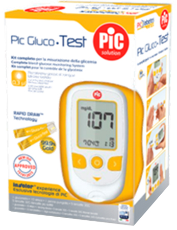 PIC GLUCOTEST KIT GLUCOMETRO - Farmacia Dott. Pasquale Russo
