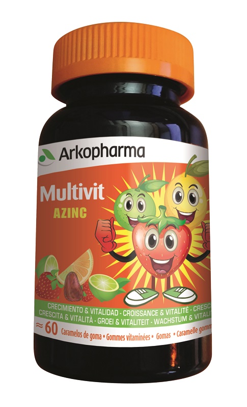 ARKOVITAL MULTIVIT AZINC 60 CARAMELLE GOMMOSE ALLA FRUTTA - Farmacia Dott. Pasquale Russo