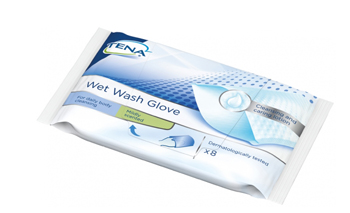 TENA WET WASH GLOVE GUANTO DETERGENTE UMIDIFICATO 8 PEZZI - Farmacia Dott. Pasquale Russo