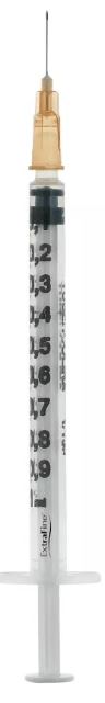 SIRINGA PER INSULINA EXTRAFINE TUB 1ML 100 UI AGO REMOVIBILE 26 GAUGE 0,45X12 MM 1 PEZZO - Farmacia Dott. Pasquale Russo
