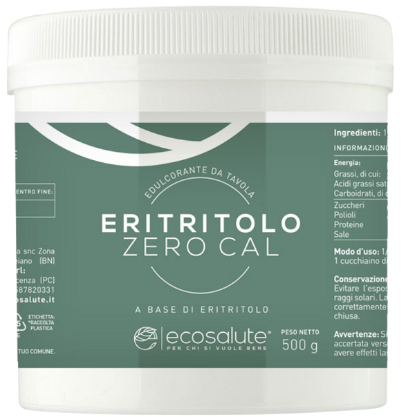 ERITRITOLO ZERO CAL 500 G - Farmacia Dott. Pasquale Russo
