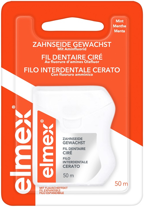ELMEX FILO INTERDENTALE CERATO 50 METRI - Farmacia Dott. Pasquale Russo