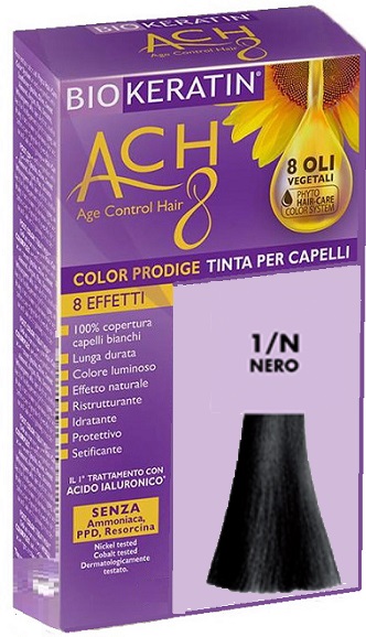 BIOKERATIN ACH8 COLOR PRODIGE 1/N NERO - Farmacia Dott. Pasquale Russo