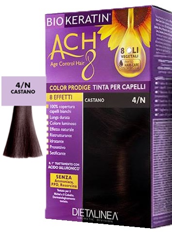 BIOKERATIN ACH8 COLOR PRODIGE 4/N CASTANO - Farmacia Dott. Pasquale Russo