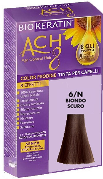 BIOKERATIN ACH8 COLOR PRODIGE 6/N BIONDO SCURO - Farmacia Dott. Pasquale Russo