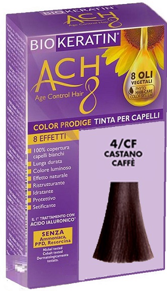 BIOKERATIN ACH8 COLOR PRODIGE 4/CF CASTANO CAFFE' - Farmacia Dott. Pasquale Russo