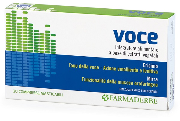 VOCE 20 COMPRESSE MASTICABILI - Farmacia Dott. Pasquale Russo