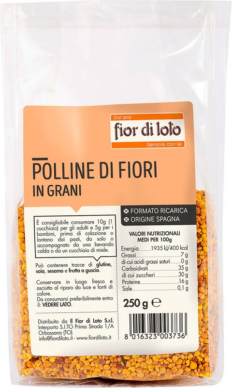 POLLINE IN GRANI RICARICA 250 G - Farmacia Dott. Pasquale Russo