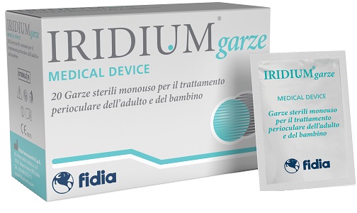 IRIDIUM GARZA OCULARE MEDICATA IN TESSUTO NON TESSUTO 20 PEZZI - Farmacia Dott. Pasquale Russo