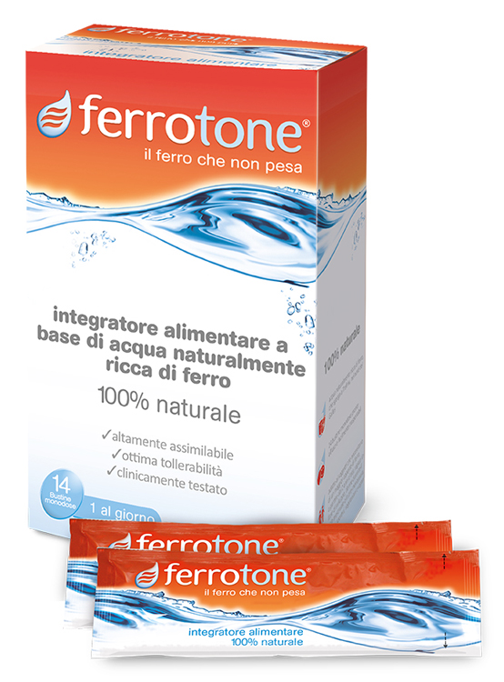 FERROTONE 14 BUSTINE 20 MG - Farmacia Dott. Pasquale Russo