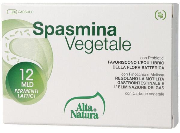SPASMINA VEGETALE 30 CAPSULE - Farmacia Dott. Pasquale Russo