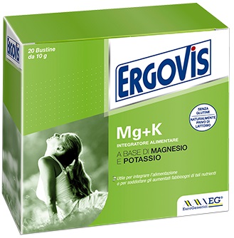 ERGOVIS MG+K 20 BUSTE 10 G - Farmacia Dott. Pasquale Russo
