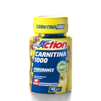 PROACTION CARNITINA 1000 45 COMPRESSE - Farmacia Dott. Pasquale Russo