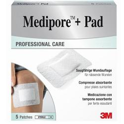 MEDICAZIONE MEDIPORE+PAD 10X20CM 5PEZZI - Farmacia Dott. Pasquale Russo