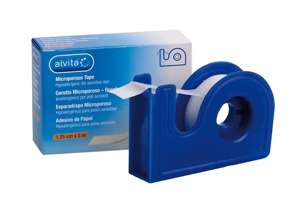 ALVITA CEROTTO MICROPOROSO IN ROCCHETTO M5X1,25CM - Farmacia Dott. Pasquale Russo