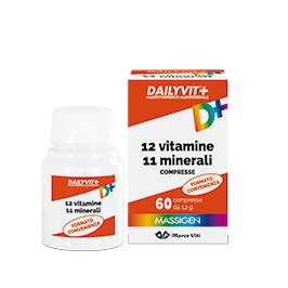 MASSIGEN DAILYVIT 12 VITAMINE 11 MINERALI 60 COMPRESSE RIVESTITE - Farmacia Dott. Pasquale Russo