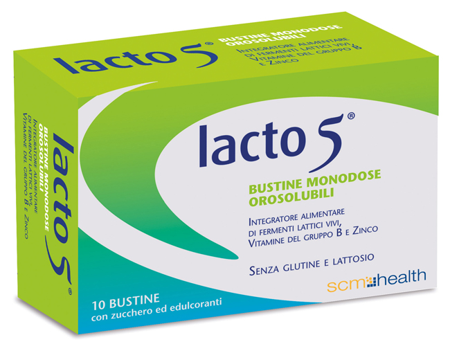LACTO 5 10 BUSTINE OROSOLUBILI - Farmacia Dott. Pasquale Russo