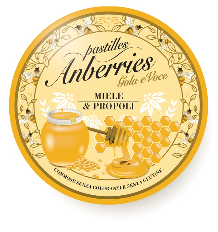 ANBERRIES MIELE PROPOLI 55 G - Farmacia Dott. Pasquale Russo