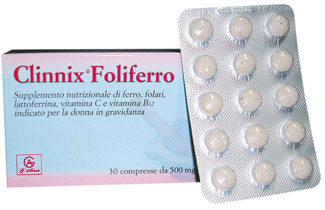 SANODET FOLIFERRO 30 COMPRESSE - Farmacia Dott. Pasquale Russo