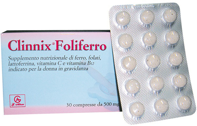 CLINNER FOLIFERRO 30 COMPRESSE - Farmacia Dott. Pasquale Russo