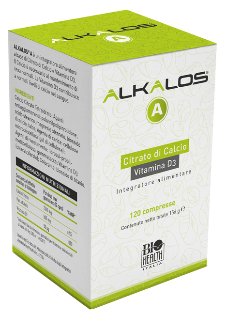 ALKALOS A 120 COMPRESSE - Farmacia Dott. Pasquale Russo