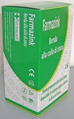 BENDA MEDICATA ELASTICA FARMAZINK CON OSSIDO DI ZINCO CM10X5M 1 PEZZI - Farmacia Dott. Pasquale Russo