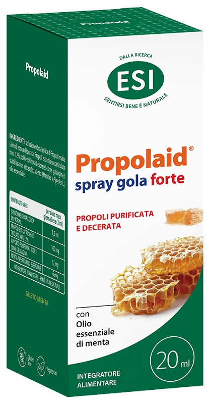 ESI PROPOLAID SPRAY GOLA FORTE 20 ML - Farmacia Dott. Pasquale Russo