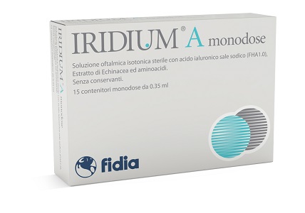 IRIDIUM A MONODOSE GOCCE OCULARI 15 FLACONCINI 0,35 ML - Farmacia Dott. Pasquale Russo