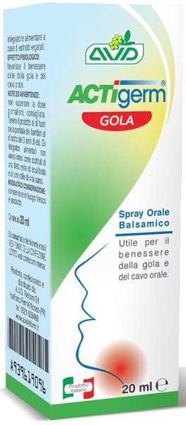 ACTIGERM GOLA SPRAY 20 ML - Farmacia Dott. Pasquale Russo