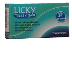 LICKY CARAMELLE ADULTI PER TOSSE E GOLA SENZA ZUCCHERO 70 G - Farmacia Dott. Pasquale Russo