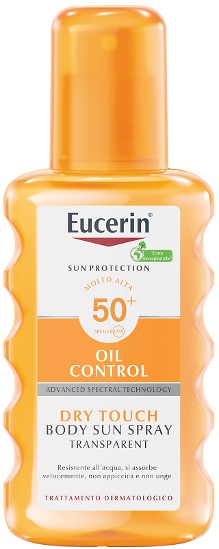 EUCERIN SUN SPRAY TRANSPARENT SPF50 200 ML - Farmacia Dott. Pasquale Russo