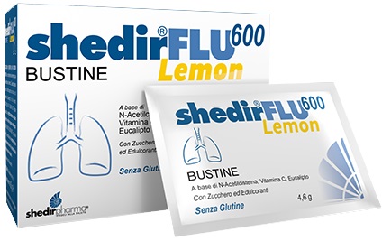 SHEDIRFLU 600 LEMON 20 BUSTINE - Farmacia Dott. Pasquale Russo