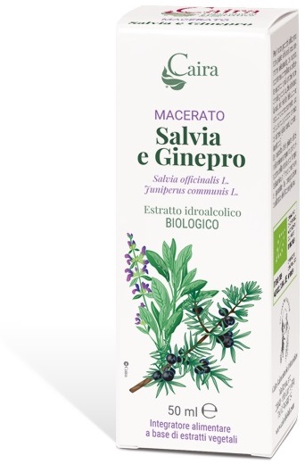 CAIRA SALVIA E GINEPRO MACERATO IDROALCOLICO BIO GOCCE 50 ML - Farmacia Dott. Pasquale Russo
