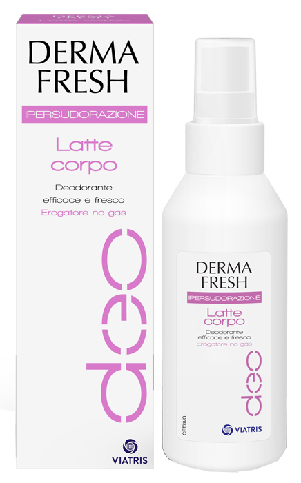 DERMAFRESH IPERSUDORAZIONE LATTE CORPO DEODORANTE 100 ML - Farmacia Dott. Pasquale Russo