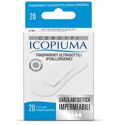 ICOPIUMA CEROTTO TRASPARENTE GRANDE 20 PEZZI - Farmacia Dott. Pasquale Russo