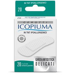 ICOPIUMA CEROTTO IN TESSUTO NON TESSUTO GRANDE 20 PEZZI - Farmacia Dott. Pasquale Russo
