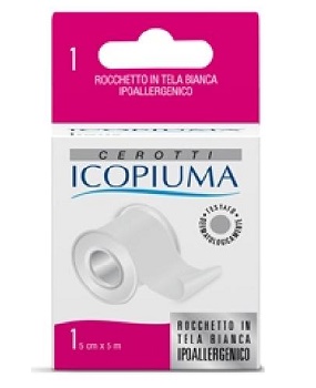 ICOPIUMA CEROTTO IN ROCCHETTO BIANCO CM 5X500 CM - Farmacia Dott. Pasquale Russo