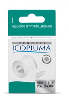 ICOPIUMA CEROTTO IN ROCCHETTO TESSUTO NON TESSUTO CARTA 2,5X500 CM - Farmacia Dott. Pasquale Russo