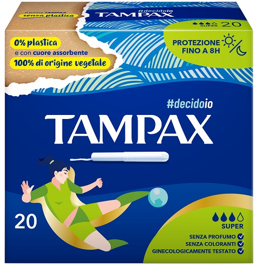 TAMPAX BLUE BOX SUPER 20 PEZZI - Farmacia Dott. Pasquale Russo