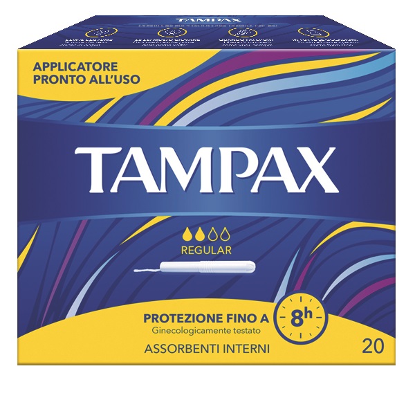TAMPAX BLUE BOX REGULAR 20 PEZZI - Farmacia Dott. Pasquale Russo