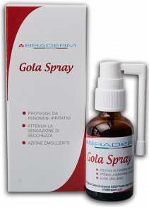GOLA SPRAY 30 ML BRADERM - Farmacia Dott. Pasquale Russo