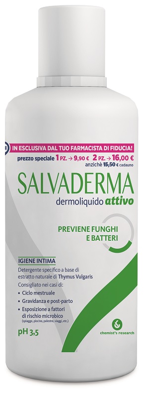 SALVADERMA DERMOLIQUIDO ATTIVO 500 ML - Farmacia Dott. Pasquale Russo