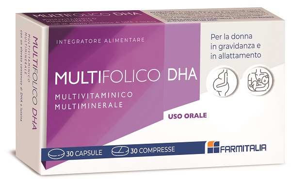 MULTIFOLICO DHA 30 CAPSULE + 30 COMPRESSE - Farmacia Dott. Pasquale Russo